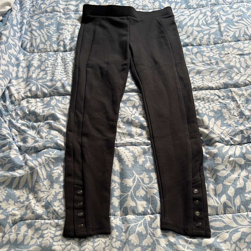 Style & Co. Darker Charcoal Straight Leggings